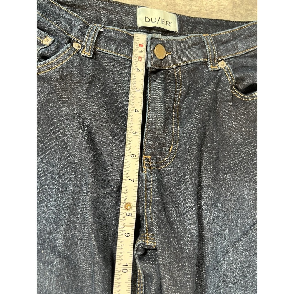 DU/ER Slim Straight Performance Jeans Mens 32x31 Blue Denim Classic WFLS4075 - Picture 15 of 15